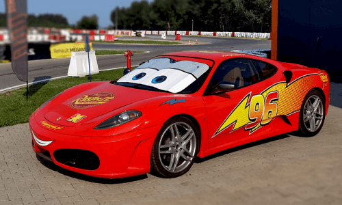 Przejazd po torze Zygzakiem McQueen